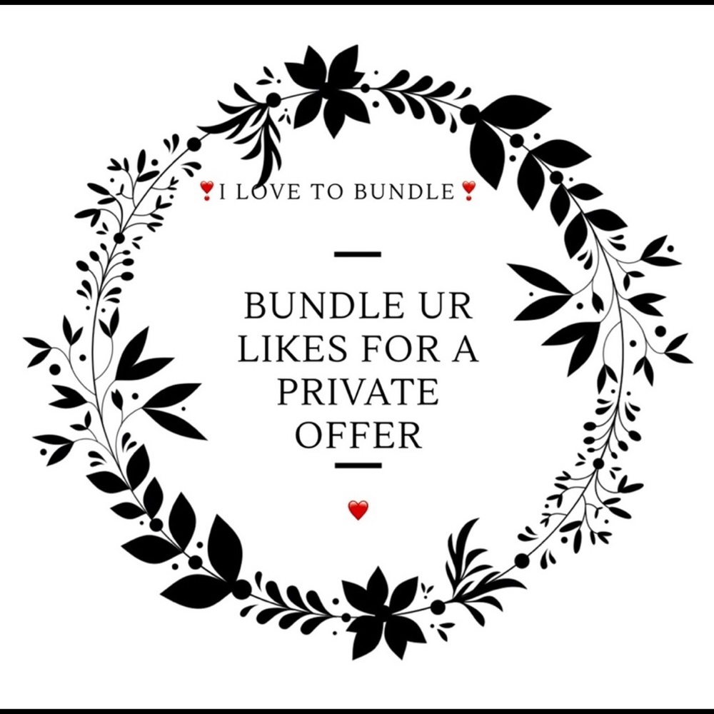 ❤️ Bundle your likes for a private offer ❤️
